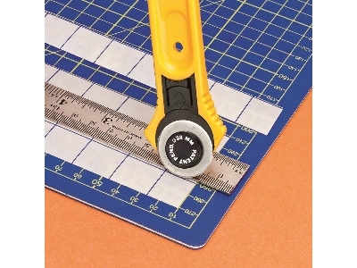 Scale Steel Ruler 12" - 1/12th And 1/24th Scale - zdjęcie 3