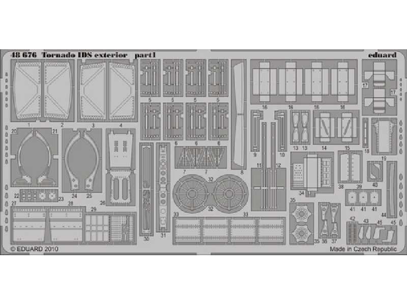 Tornado IDS exterior 1/48 - Hobby Boss - blaszki - zdjęcie 1 Tornado IDS exterior 1/48 - Hobby Boss - blaszki - zdjęcie 1