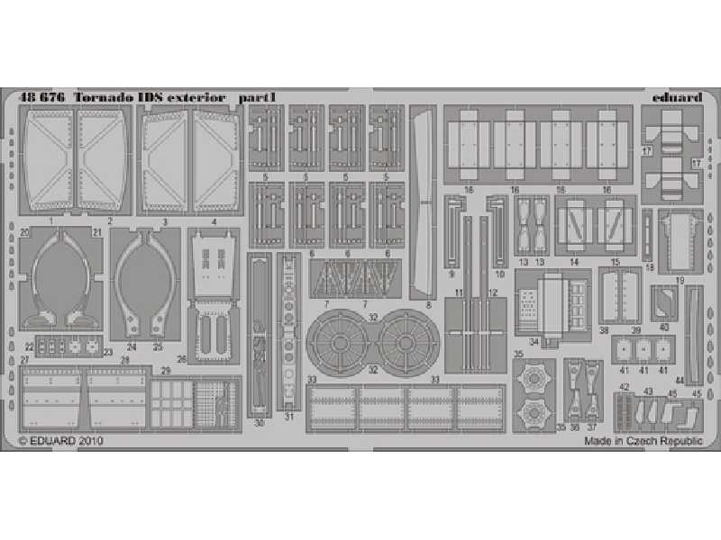  Tornado IDS exterior 1/48 - Hobby Boss - blaszki - zdjęcie 1