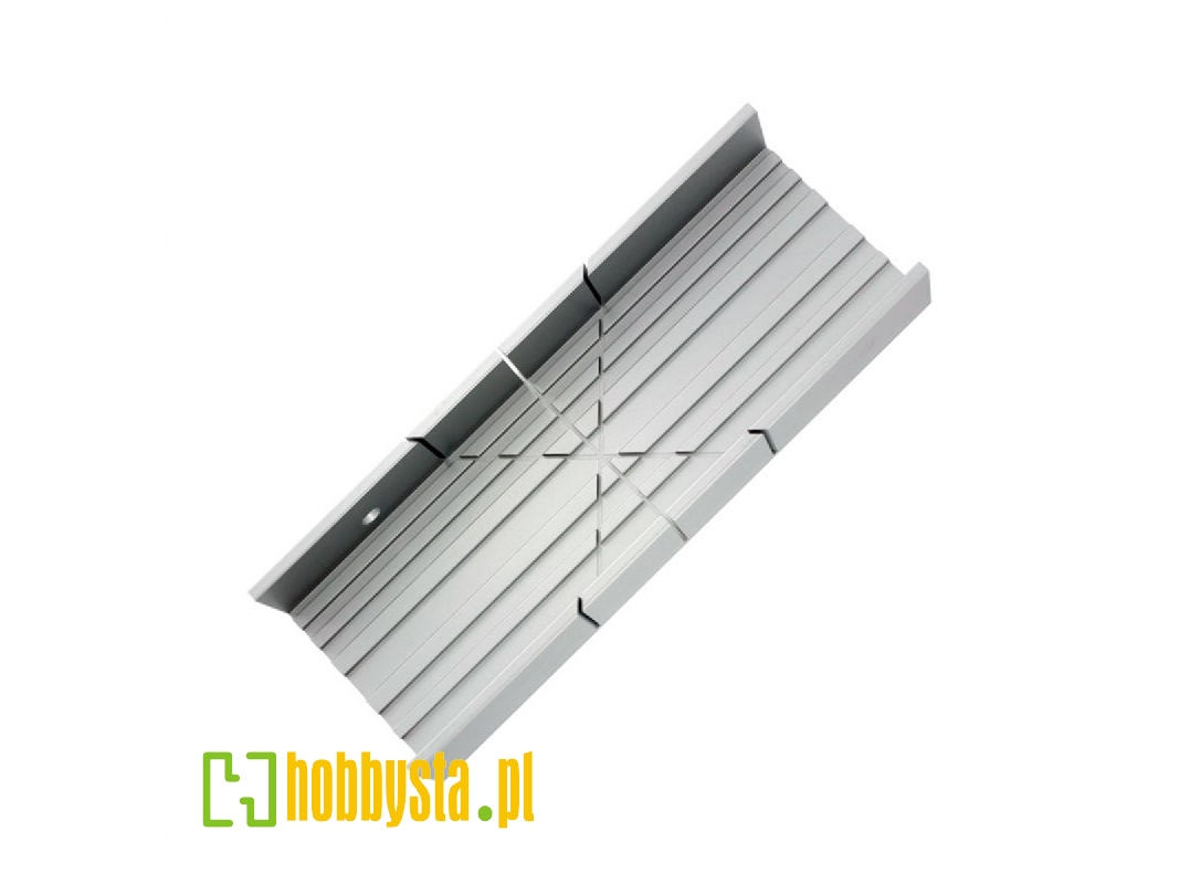 Mitre Box (Aluminium) - For Use With Razor Saws (140 Mm) - zdjęcie 1 Mitre Box (Aluminium) - For Use With Razor Saws (140 Mm) - zdjęcie 1