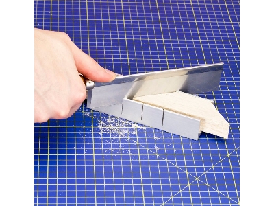 Mitre Box (Aluminium) - For Use With Razor Saws (140 Mm) - zdjęcie 2