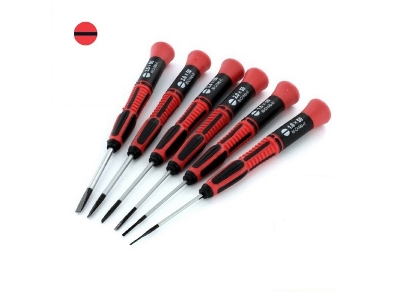 Slotted Blade Screwdrivers Set (6 Pcs) - zdjęcie 1