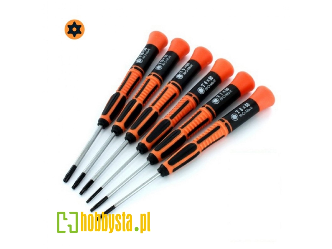 Torx Screwdrivers Set (6 Pcs) - zdjęcie 1