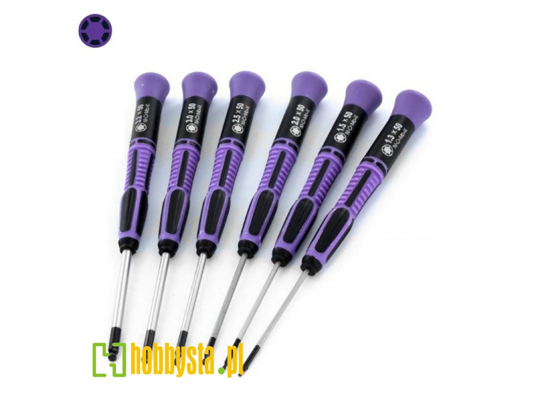 6 Pce Ball Point Drivers Set - zdjęcie 1 6 Pce Ball Point Drivers Set - zdjęcie 1