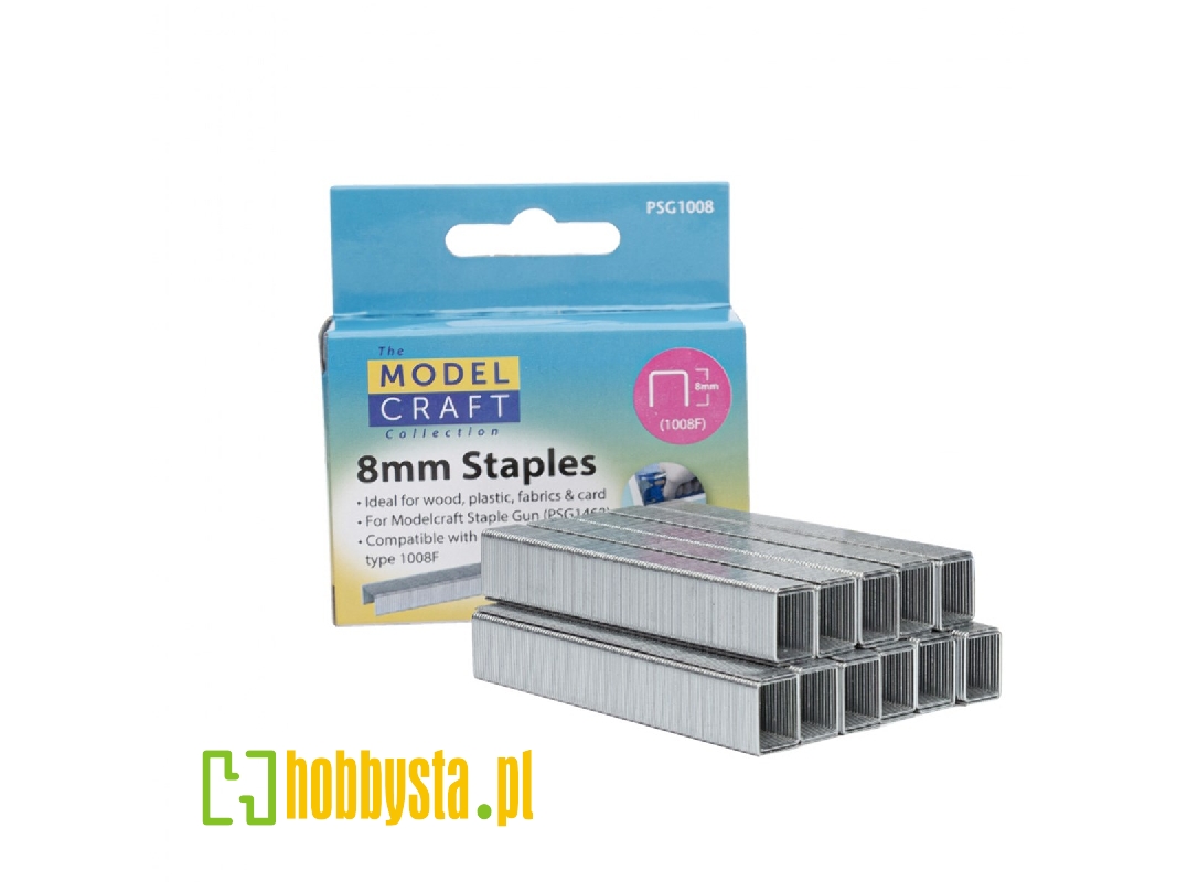 8mm Staples (2400 Pcs) - zdjęcie 1 8mm Staples (2400 Pcs) - zdjęcie 1