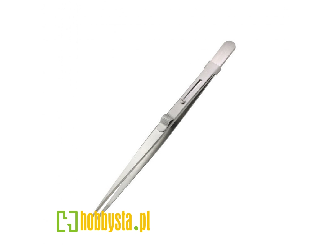 Fine Serrated Locking Tweezers - zdjęcie 1 Fine Serrated Locking Tweezers - zdjęcie 1