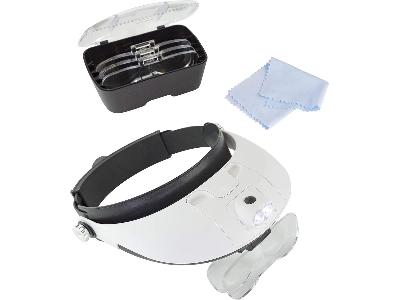 Pro Led Headband Magnifier Kit - zdjęcie 1