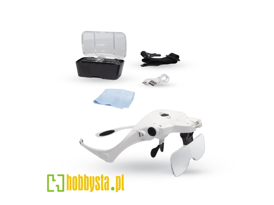 Magnifier Spectacles & Headband - zdjęcie 1 Magnifier Spectacles & Headband - zdjęcie 1