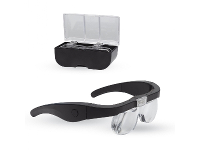 Pro Led Magnifier Glasses With 4 Lenses - zdjęcie 1