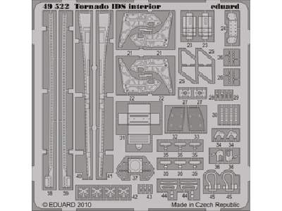  Tornado IDS interior S. A. 1/48 - Hobby Boss - blaszki - zdjęcie 1