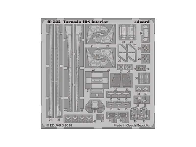  Tornado IDS interior S. A. 1/48 - Hobby Boss - blaszki - zdjęcie 1