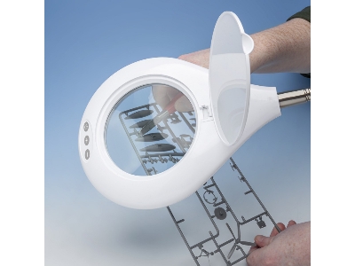 Led Magnifier Lamp With Floor Stand - zdjęcie 6