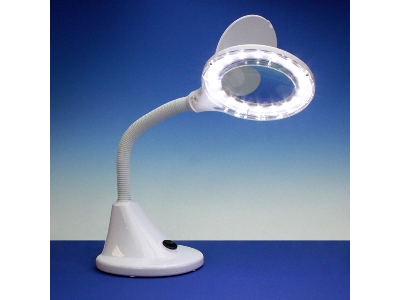 Led Compact Flexi Magnifier Lamp (Eu Plug) - zdjęcie 2