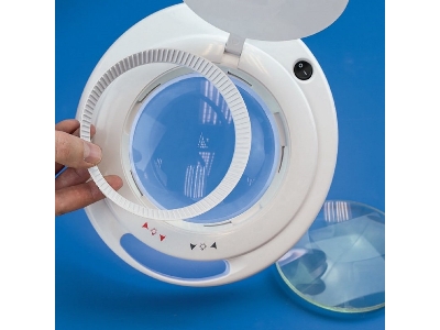 Led Magnifier Lamp - 3 / 5 Diopter - zdjęcie 3