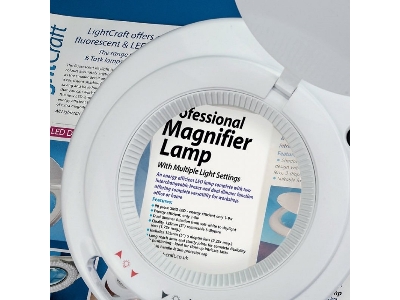 Led Magnifier Lamp - 3 / 5 Diopter - zdjęcie 4