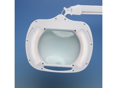 Wide Lens Led Magnifier Lamp With Dual Dimmer - zdjęcie 2