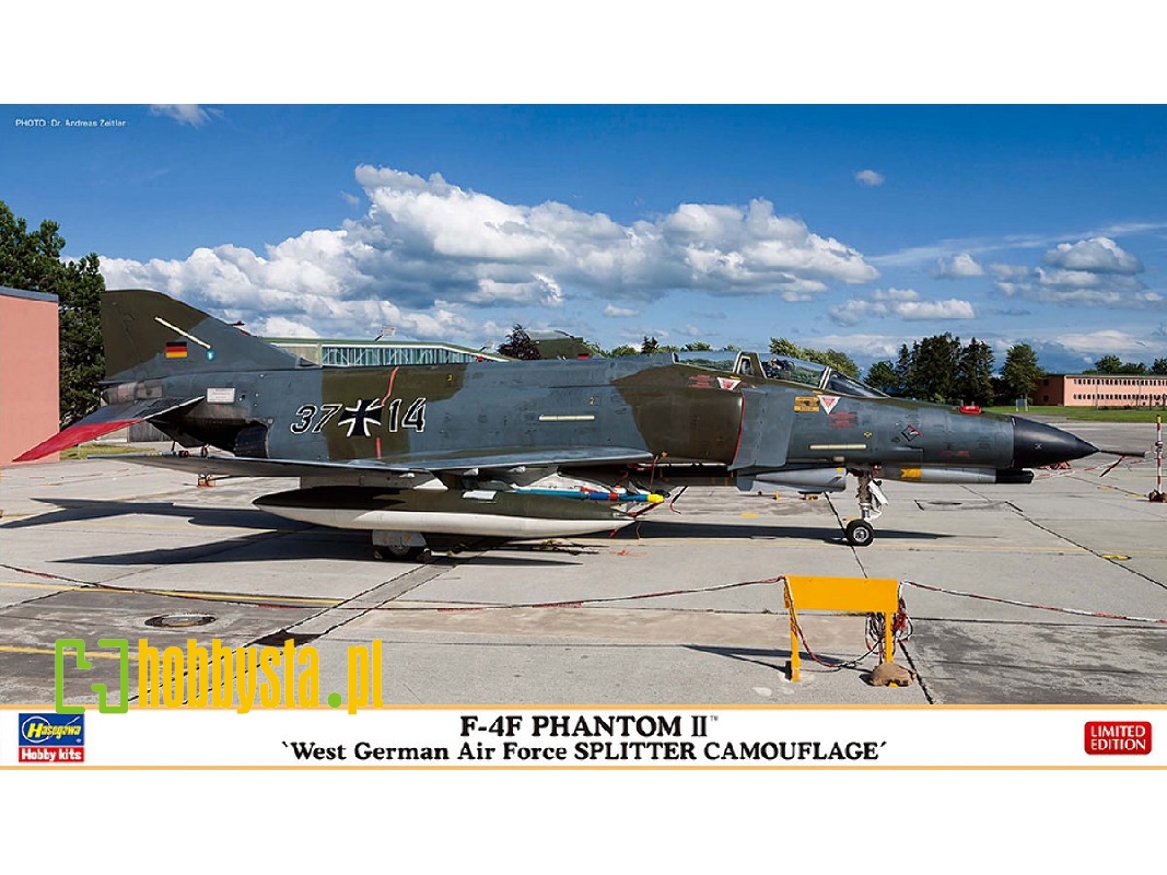 F-4f Phantom Ii 'west German Air Force Splitter Camouflage' - zdjęcie 1 F-4f Phantom Ii 'west German Air Force Splitter Camouflage' - zdjęcie 1