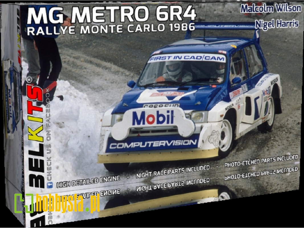 Mg Metro 6r4, Rallye Monte Carlo 1986 - zdjęcie 1 Mg Metro 6r4, Rallye Monte Carlo 1986 - zdjęcie 1