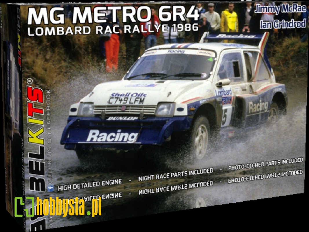 Mg Metro 6r4, Lombard Rac Rallye 1986 - zdjęcie 1 Mg Metro 6r4, Lombard Rac Rallye 1986 - zdjęcie 1