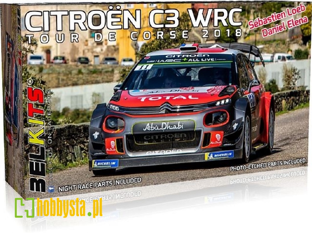Citroën C3 Wrc Tour De Corse 2018 - zdjęcie 1 Citroën C3 Wrc Tour De Corse 2018 - zdjęcie 1