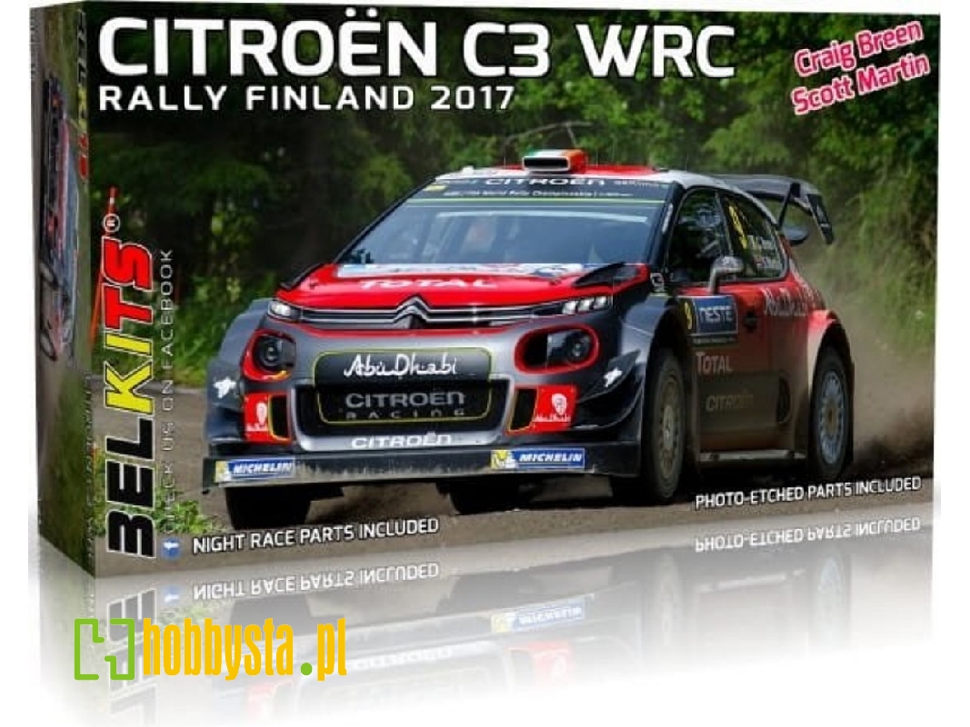 Citroën C3 Wrc Rally Finland 2017 - zdjęcie 1 Citroën C3 Wrc Rally Finland 2017 - zdjęcie 1