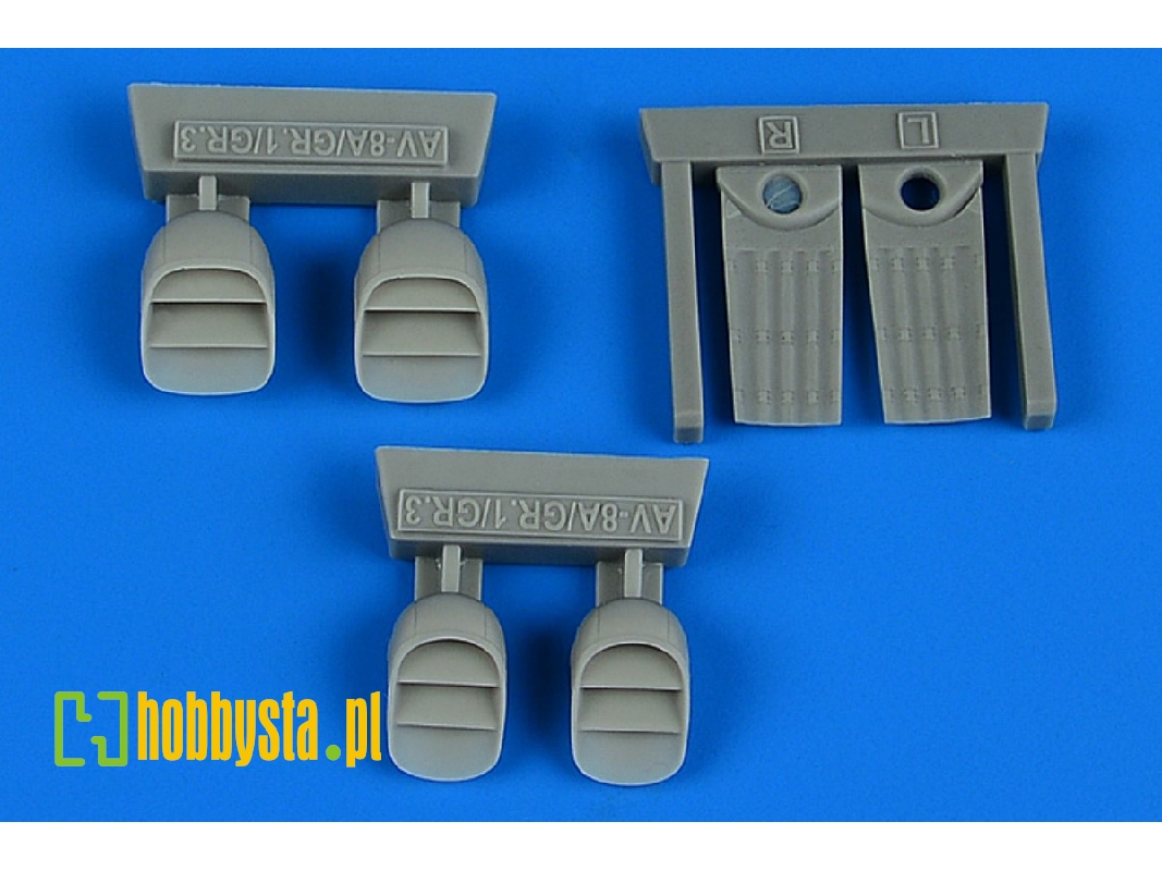 Harrier AV-8A/GR.1/GR.3 exhaust nozzles - zdjęcie 1 Harrier AV-8A/GR.1/GR.3 exhaust nozzles - zdjęcie 1