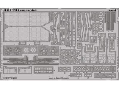  TSR-2 undercarriage 1/48 - Airfix - blaszki - zdjęcie 1