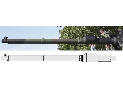 K2 Black Panther - Lufa Działa Hyundai Wia Cn08 120mm 55cal (Do Modelu Academy) - zdjęcie 20