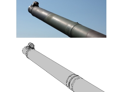 K2 Black Panther - Lufa Działa Hyundai Wia Cn08 120mm 55cal (Do Modelu Academy) - zdjęcie 25