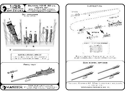 Browning M2hb .50 Cal (12,7mm) - Karabin Maszynowy - Wersja Z Ii WĹ› Oraz Okresu Zimnej Wojny - zdjÄ™cie 9