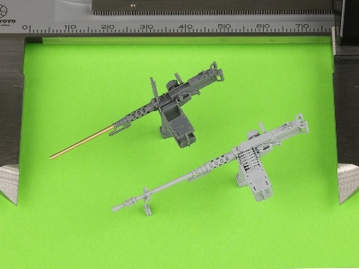 Browning M2hb .50 Cal (12,7mm) - Karabin Maszynowy Z Mocowaniem Czołgowym - Okres Ii Wś (Wczesna Kołyska M23 Z Wczesnym Zasob