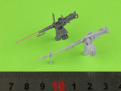 Browning M2hb .50 Cal (12,7mm) - Karabin Maszynowy Z Mocowaniem Czołgowym - Okres Ii Wś (Wczesna Kołyska M23 Z Wczesnym Zasob
