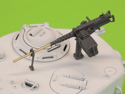 Browning M2hb .50 Cal (12,7mm) - Karabin Maszynowy Z Mocowaniem Czołgowym - Okres Ii Wś (Wczesna Kołyska M23 Z Wczesnym Zasob
