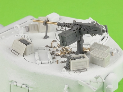 Browning M2hb .50 Cal (12,7mm) - Karabin Maszynowy Z Mocowaniem Czołgowym - Okres Ii Wś (Wczesna Kołyska M23 Z Wczesnym Zasob