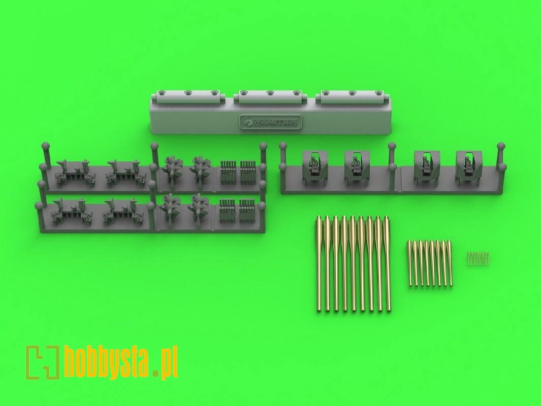 Uzbrojenie Francuskiego Lekkiego Krążownika Marseillaise - 152mm (9szt.), 90mm (8szt.), 13,2mm (8szt.) Lufy Z żywicznymi Moco