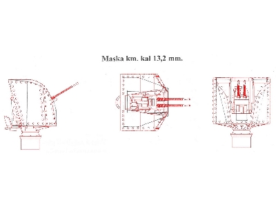 Uzbrojenie Francuskiego Lekkiego Krążownika Marseillaise - 152mm (9szt.), 90mm (8szt.), 13,2mm (8szt.) Lufy Z żywicznymi Moco