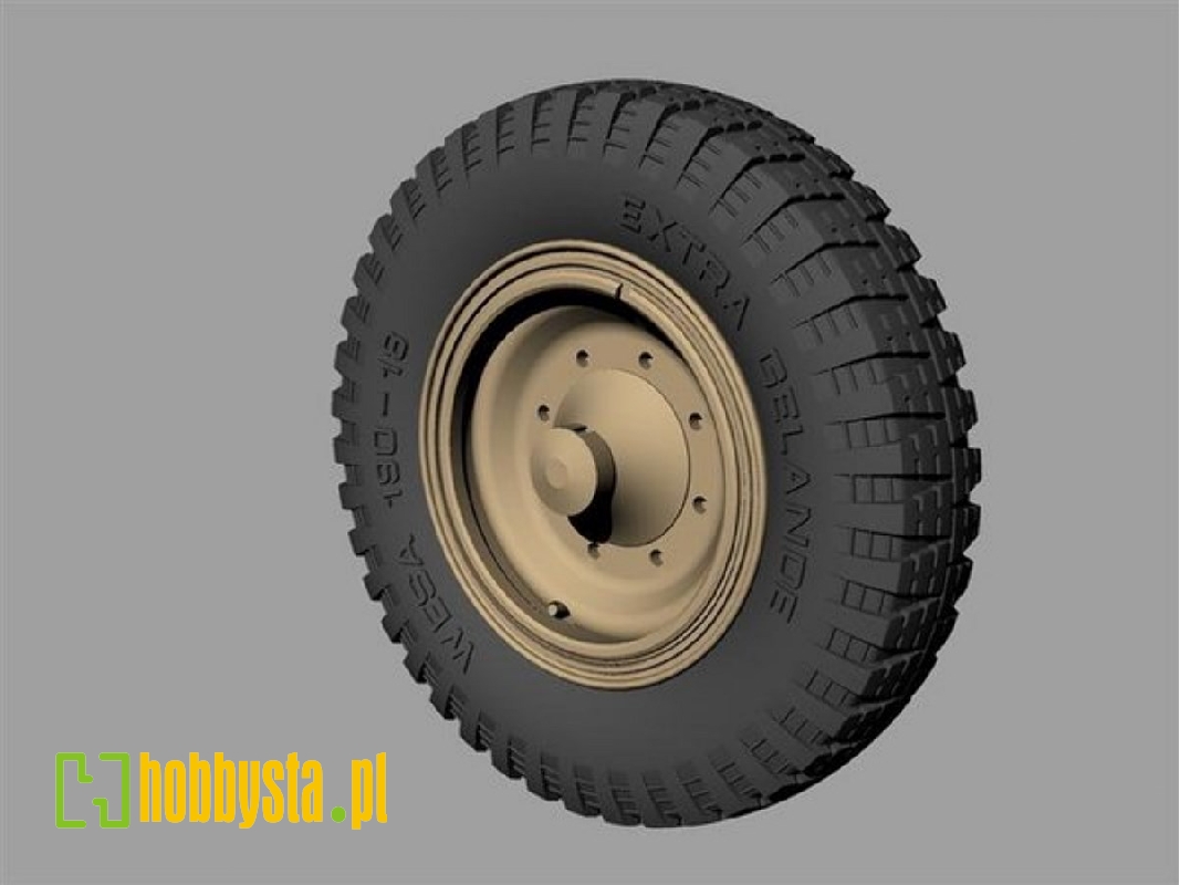 Drive Wheels For Sd.Kfz 11 & 251 (Gelande Pattern B) - zdjęcie 1 Drive Wheels For Sd.Kfz 11 & 251 (Gelande Pattern B) - zdjęcie 1
