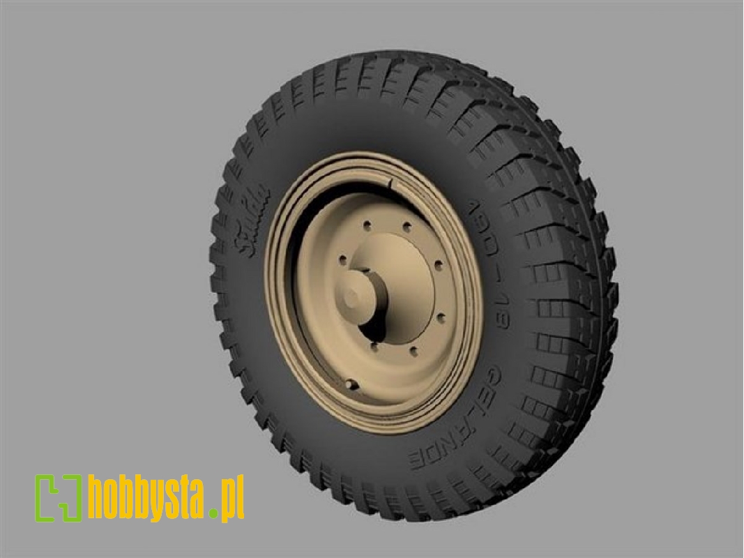Drive Wheels For Sd.Kfz 11 & 251 (Early Gelanade Pattern ) - zdjęcie 1 Drive Wheels For Sd.Kfz 11 & 251 (Early Gelanade Pattern ) - zdjęcie 1