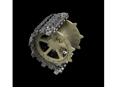 Entwicklungfahrzeug E-100 Tracks + Correct Drive Wheels - zdjęcie 2