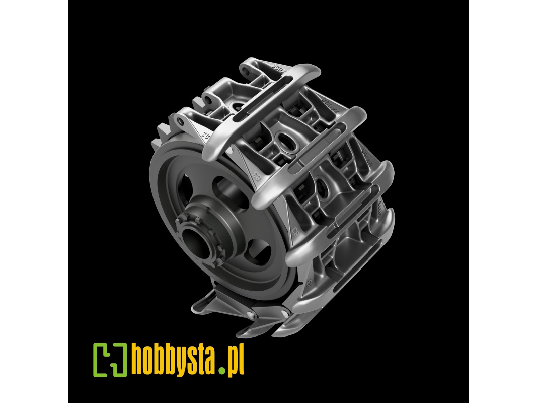 Mk Iv Churchill Late Track And Idler Wheels - zdjęcie 1 Mk Iv Churchill Late Track And Idler Wheels - zdjęcie 1