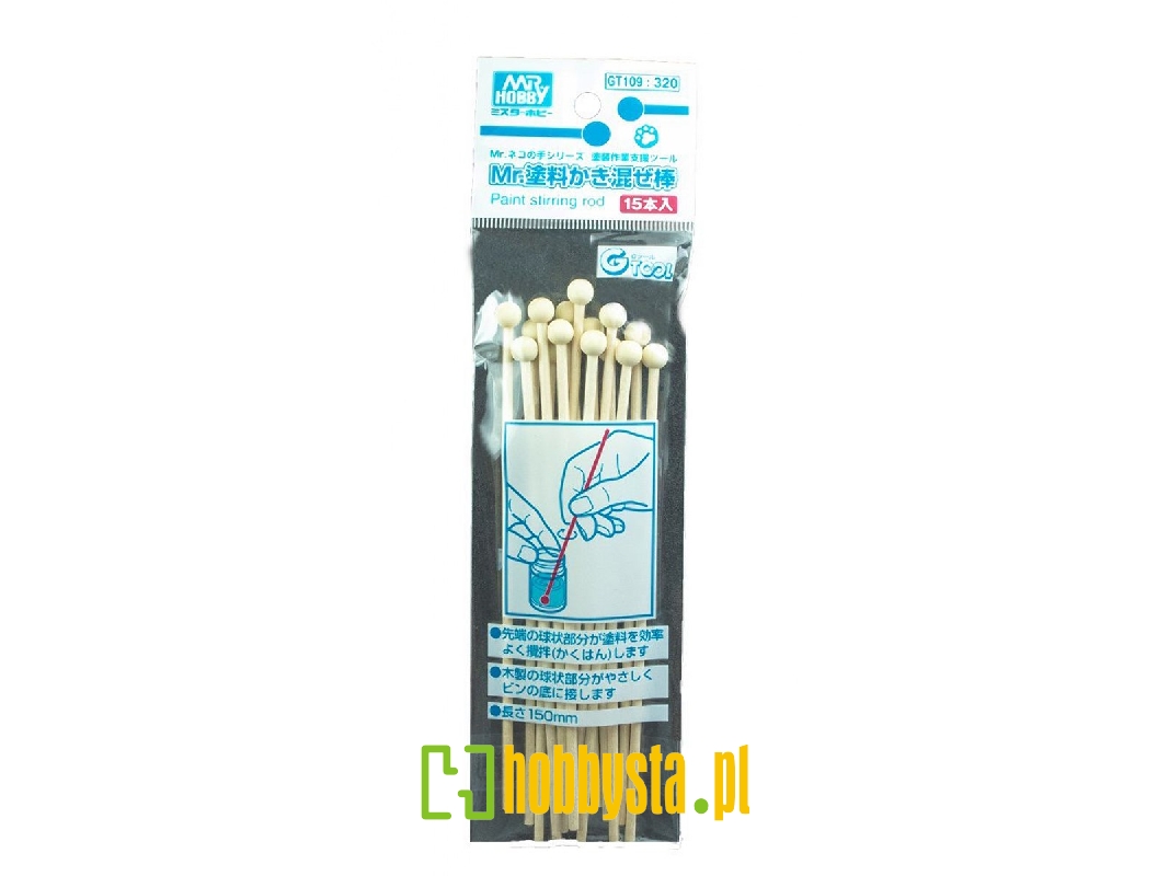 Mr. Paint Stirring Rod (15 Pcs) - zdjęcie 1 Mr. Paint Stirring Rod (15 Pcs) - zdjęcie 1