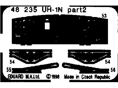 UH-1N 1/48 - Italeri - blaszki - zdjęcie 3