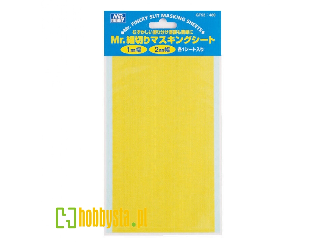 Finely Slit Masking Sheets 1mm / 2 Mm - zdjęcie 1