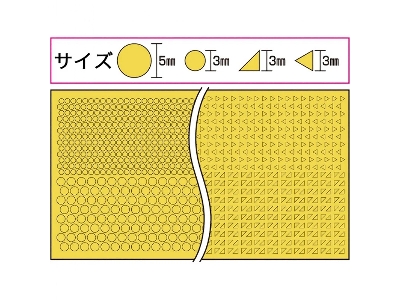 Mr. Masking Sheet Round & Triangle - zdjęcie 2