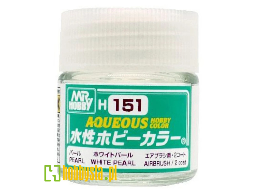 H-151 Aqueous White Pearl - zdjęcie 1