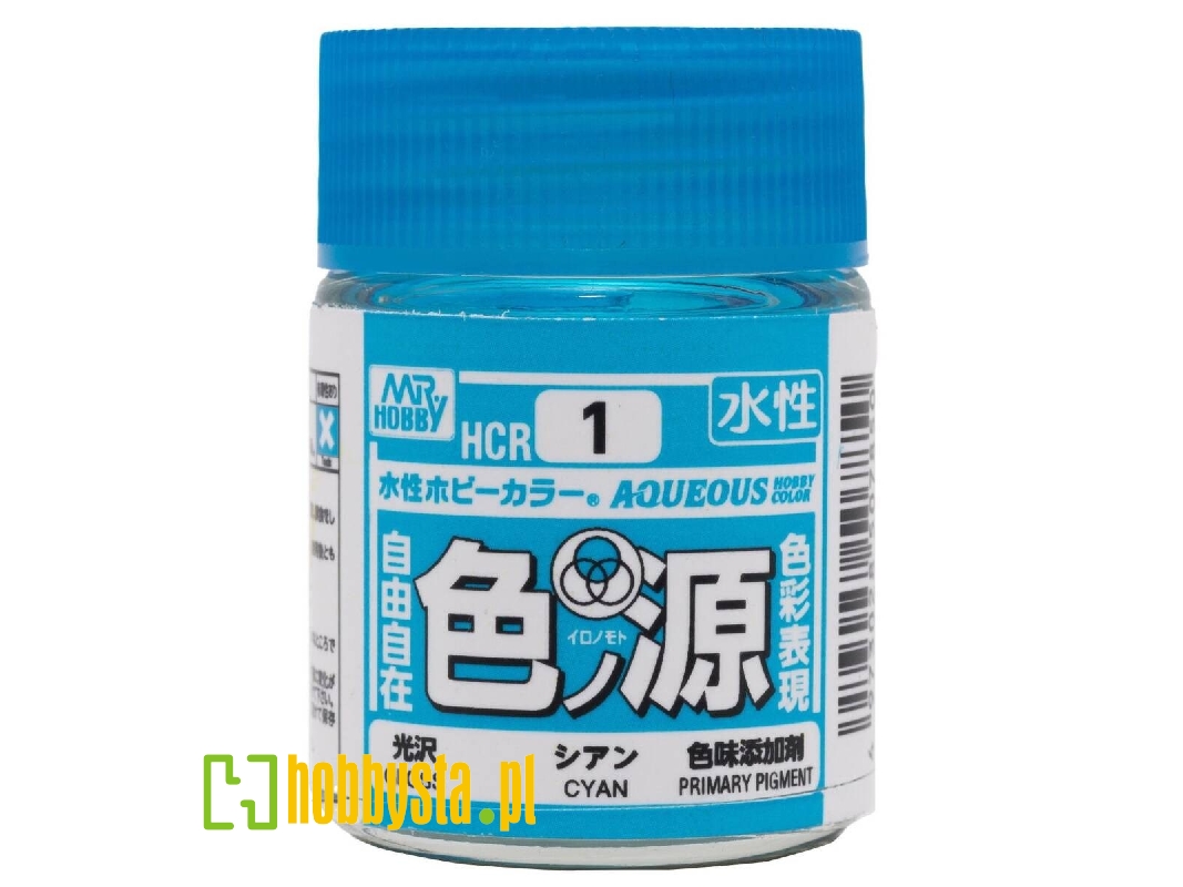 Hcr-01 Primary Color Pigments - Cyan Gloss (Wodna) - zdjęcie 1 Hcr-01 Primary Color Pigments - Cyan Gloss (Wodna) - zdjęcie 1