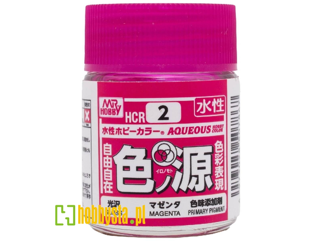 Hcr-02 Primary Color Pigments - Magenta Gloss (Wodna) - zdjęcie 1 Hcr-02 Primary Color Pigments - Magenta Gloss (Wodna) - zdjęcie 1
