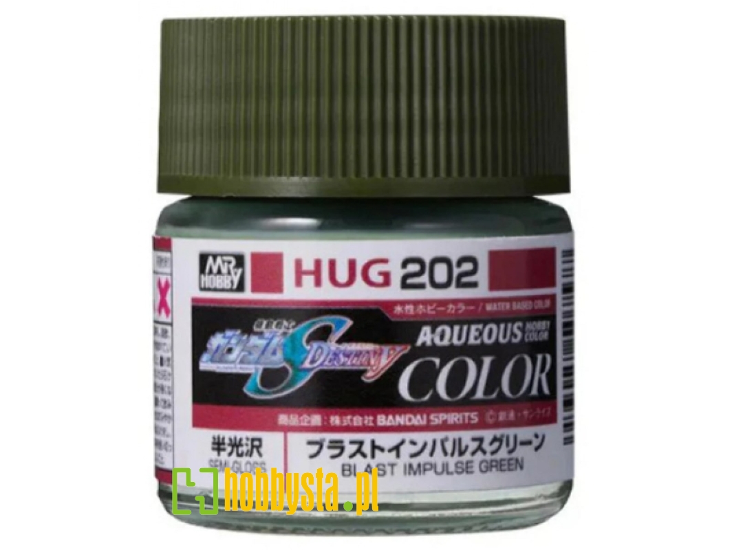 Hug202 Blast Impulse Green Semi Gloss - zdjęcie 1 Hug202 Blast Impulse Green Semi Gloss - zdjęcie 1
