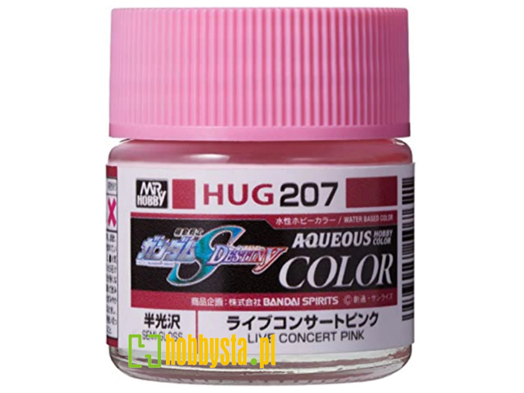 Hug207 Live Concert Pink Semi Gloss - zdjęcie 1 Hug207 Live Concert Pink Semi Gloss - zdjęcie 1