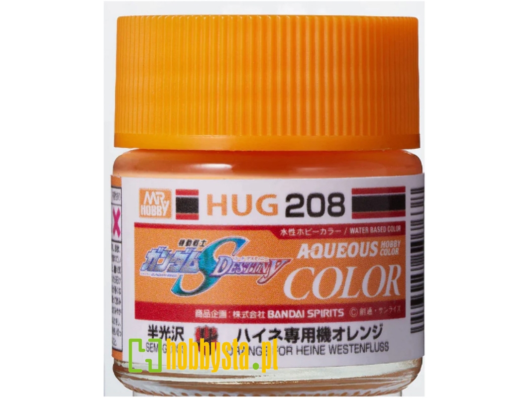 Hug208 Orange For Heine Westenfluss Semi Gloss - zdjęcie 1 Hug208 Orange For Heine Westenfluss Semi Gloss - zdjęcie 1